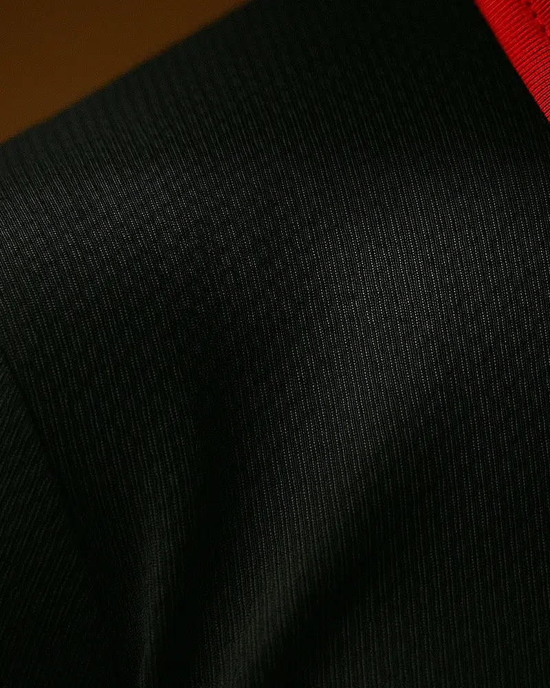 Pantera golf polo by top down control zoom fabric texture performance breathable